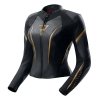 KURTKA MOTOCYKLOWA SKÓRZANA DAMSKA REBELHORN DIVA ST BLACK GOLD W40